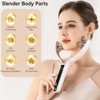 Face Massager Tool with 3D Roller, Facial Sculpting Tool, V