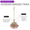Maang Tikka for Women by Boutique De Luxe, Nina Kundan