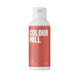 Colour Mill Food Colouring Rust 100ml - Next Generation Oil Based Food Colouring for Baking, Decorating, Icing and Cooking Food Dye DIY Slime and Crafts 100ml