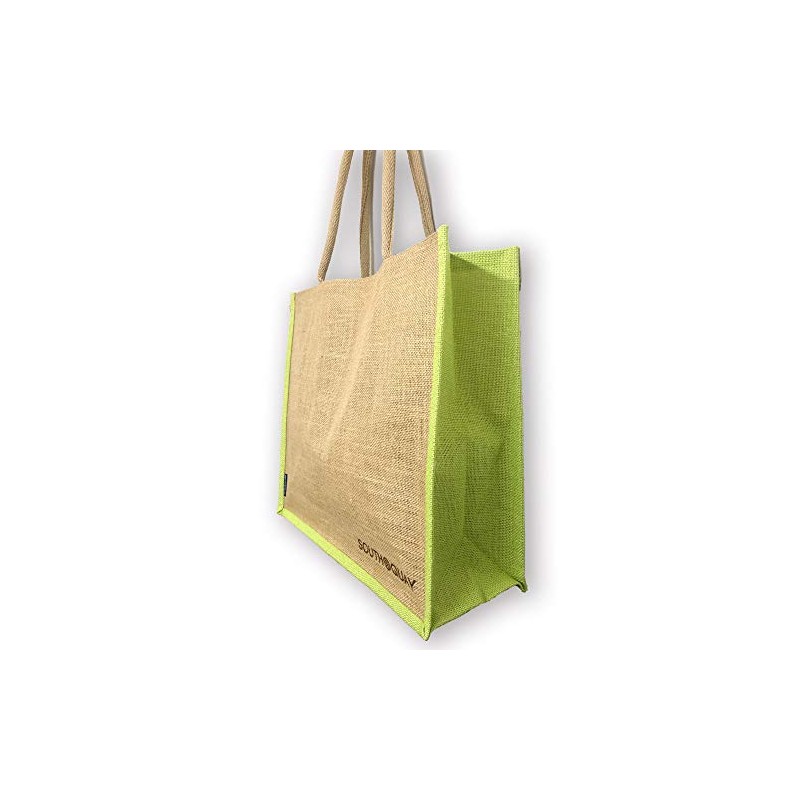 South Key Jute Eco Bag (Large) W 17.7 x H