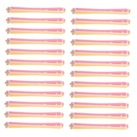 Vaguelly 24pcs Hair Curlers Sturdy Plastic Perm Rods for Women Essential Hair Styling Rollers for Home and Salon for Creating Diverse Hairstyles