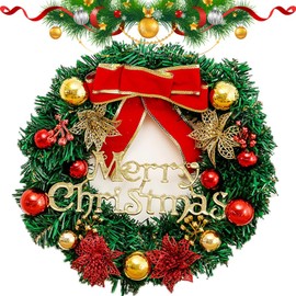 30 cm Christmas Decoration Wreath Door, Door Wreath Front Door Outdoor Christmas, Christmas Wreath, Fir Garland Christmas, Christmas Garland, Christmas Decoration Wreath, Artificial Wreath Christmas