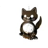 BWA Hanging Stainless Steel Garden Wind Spinner Sun Catcher Crystal - Large Cat