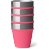 YETI Rambler Shot Glasses with Carry Case, Tropical Pink