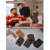 GSG Driving Gloves, Half Finger Leather, Fingerless Leather, Men's, Motorcycle