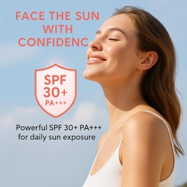 Body Sunscreen Essence SPF 30+ PA+++ (2 Pack) – Lightweight Daily Body Lotion for Sun Protection, Hydrating & Non-Greasy, 100ml Each (1PC)