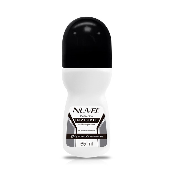 Nuvel Desodorante Antimanchas/Invisible Hombre en Roll On 65 ml