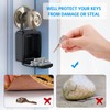 AMIR Key Lock Box, [2 Pack] Wall Mounted Key Safe
