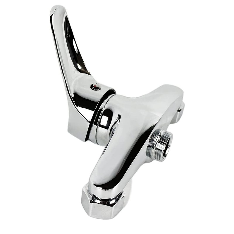 MOKEKA Wall-Mounted Single-Lever Mixer Tap 360° Rotatable for Sinks and
