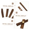 WHAMVOX 5 Sets DIY Clock Hands Wooden Clock Pointer Repair