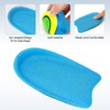 Clundoo Soft Gel Heel Cushions, 2 Pairs Wavy Heel Spur