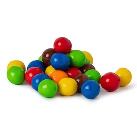 Bayside Candy Original Assorted Sixlits Candy Bulk - Chocolate Candy Balls – Classic Round Shell Treat (2LB)