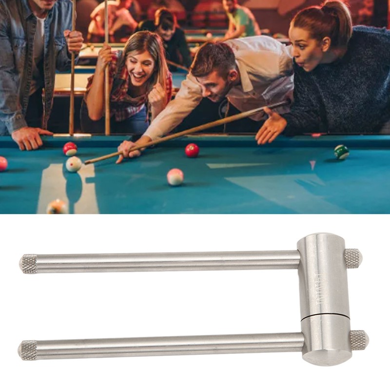 Snooker Cue Tip Compressor Stainless Steel Billiard Stick Tip Shaper