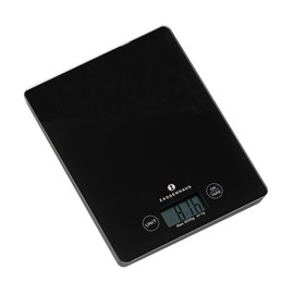 Zassenhaus "Balance Digital Scales, Glass, Black, 9 x 12 x 16 cm