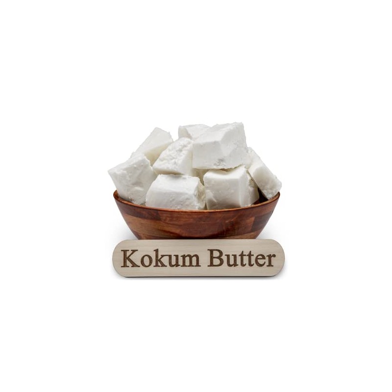 Kokum Butter Premium 100% Pure Raw Cold Pressed Natural Skin