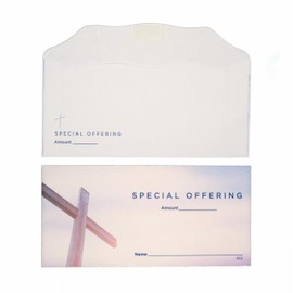 Mountain Valley Printing Special Offering Envelope | Church Pew Envelope (100)