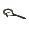 Zerniple Q Shaped Hanger Hooks Bronze Screw Hooks with Safety