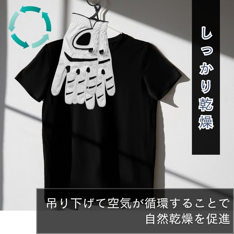 JP Number Golf Glove Hanger Hanging Storage Glove Holder Dry
