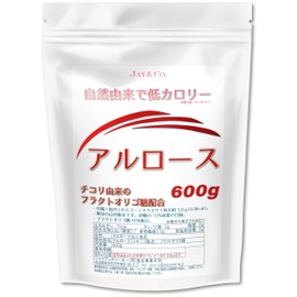 JAY & CO. Allose Powder Fructooligosaccharide Blend, Final Processing Area: Japan (21.2 oz (600 g)