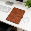 VANRA Leather Padfolio Portfolio Binder Writing Notepad Planner Organizer