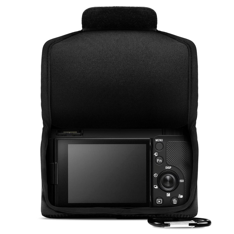 MegaGear Ultra Light Neoprene Camera Case compatible with Sony ZV-E10