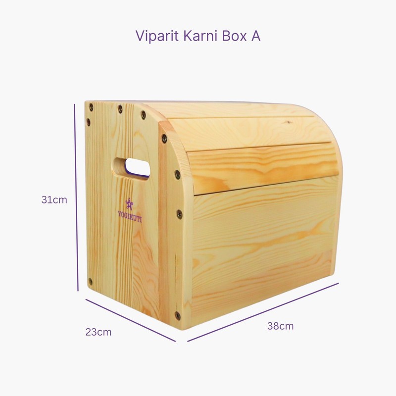 Yogikuti Viparit Karni Box by Yogikuti – Wooden Yoga Prop