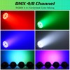 Par Lights LED Stage Lights, U`King 12Wx18 RGBW Uplight Stage