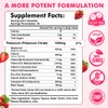 2 Pack Potassium Magnesium Gummies, High Absorption Magnesium Potassium Supplement