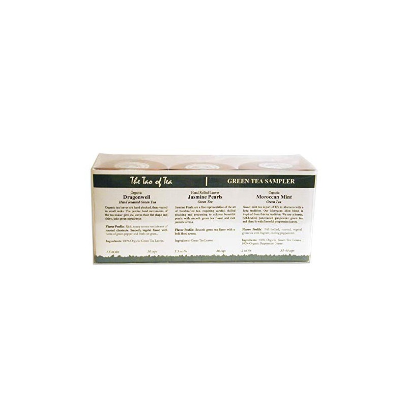 The Tao of Tea Green Tea Sampler, 3-Count Can