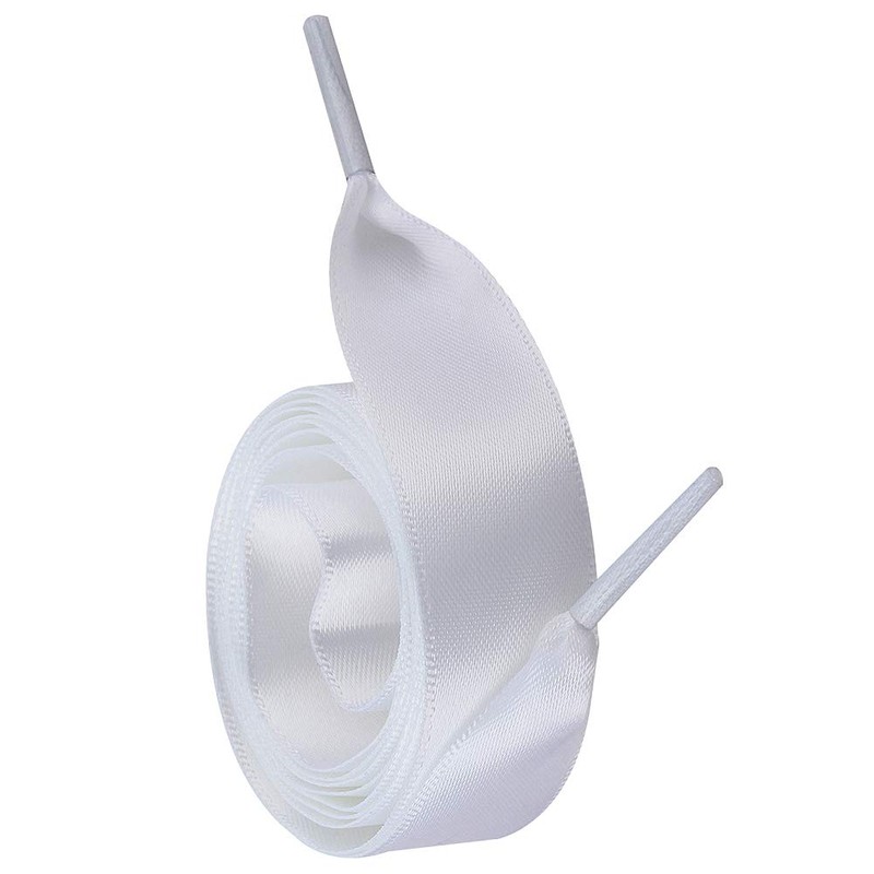 Jamron Flat Silk Satin Ribbon Shoelaces 2 cm Wide for