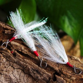 ワンタッチで簡単装着 フェザー 10個 セット ルアー カスタム ビッグベイト TOKYO GOODS MARKET