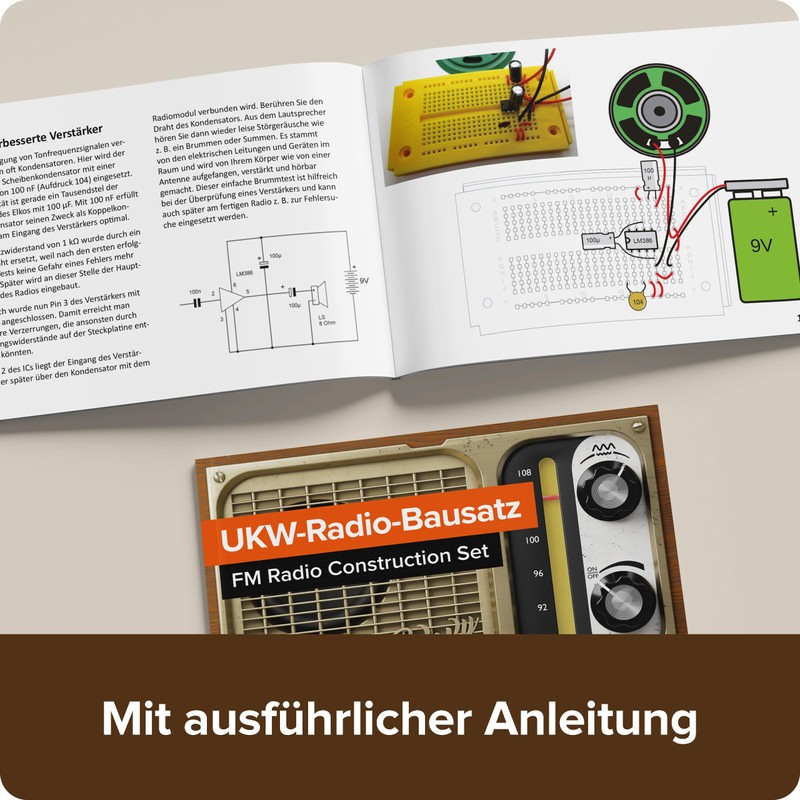 FRANZIS 67226 - The FM Radio for DIY (without soldering)