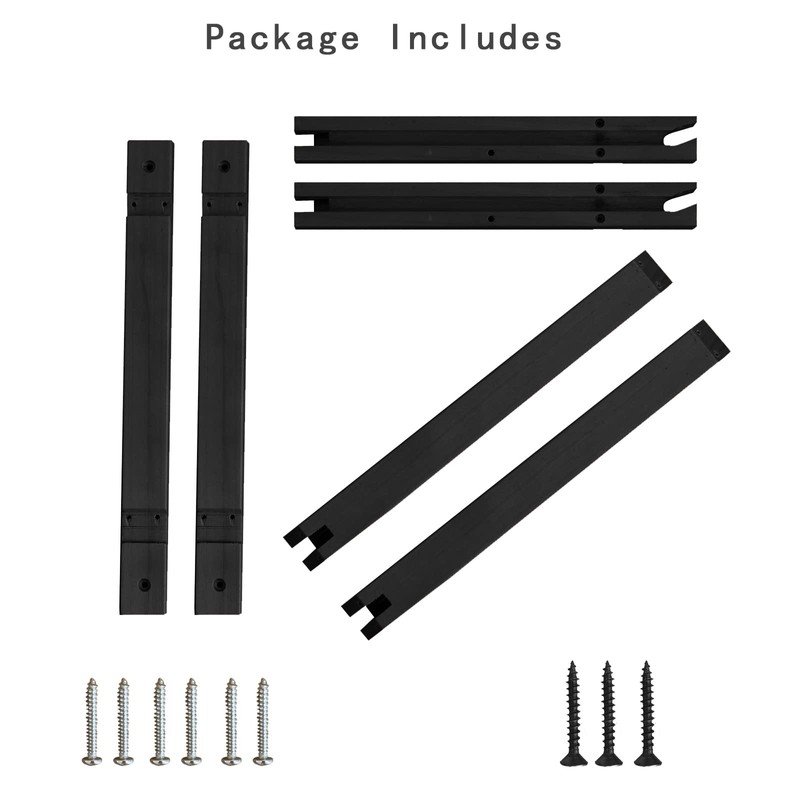 PRIADE Wall Mounted Wood Bracket for Hanging Sconce Pendant Lamp
