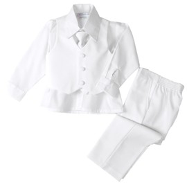 Spring Notion - Conjunto de traje formal para bebé y niño, Blanco, Recién nacido