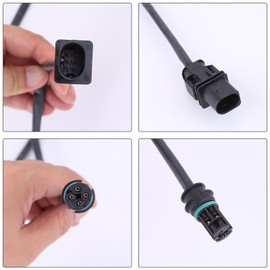 iSpchen 2 x Lambda Sensor Before Catalytic Converter and After Cat for N43 E81 E87 E88 116i 118i E90 E91 E92 316i 318i M43 Oxygen Sensor Lamda Sensor Control Probe 0258010421 02810040040 29 029