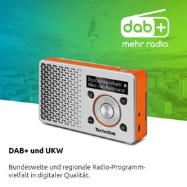 Nordmende Transita Digital Radio Mono Silver/orange
