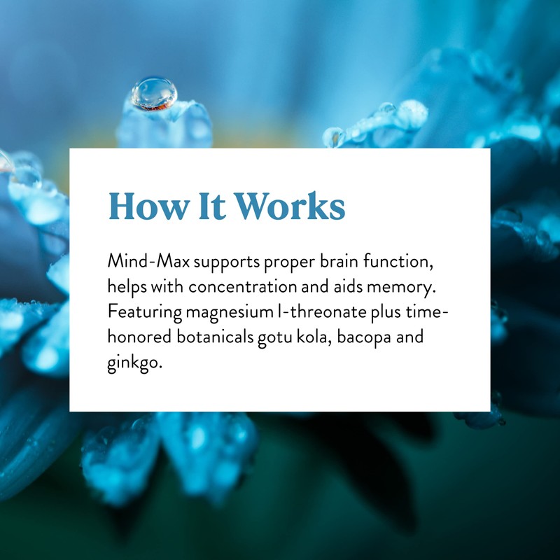 Nature's Sunshine Mind-Max 90 Capsules