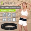 FlipBelt Elite - Cinturón de correr para teléfono y accesorios