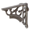 Hammer and Tongs - Ornate Iron Shelf Bracket - D120mm