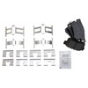 Brake Pads and Coated Rotors Set - Rear - with
