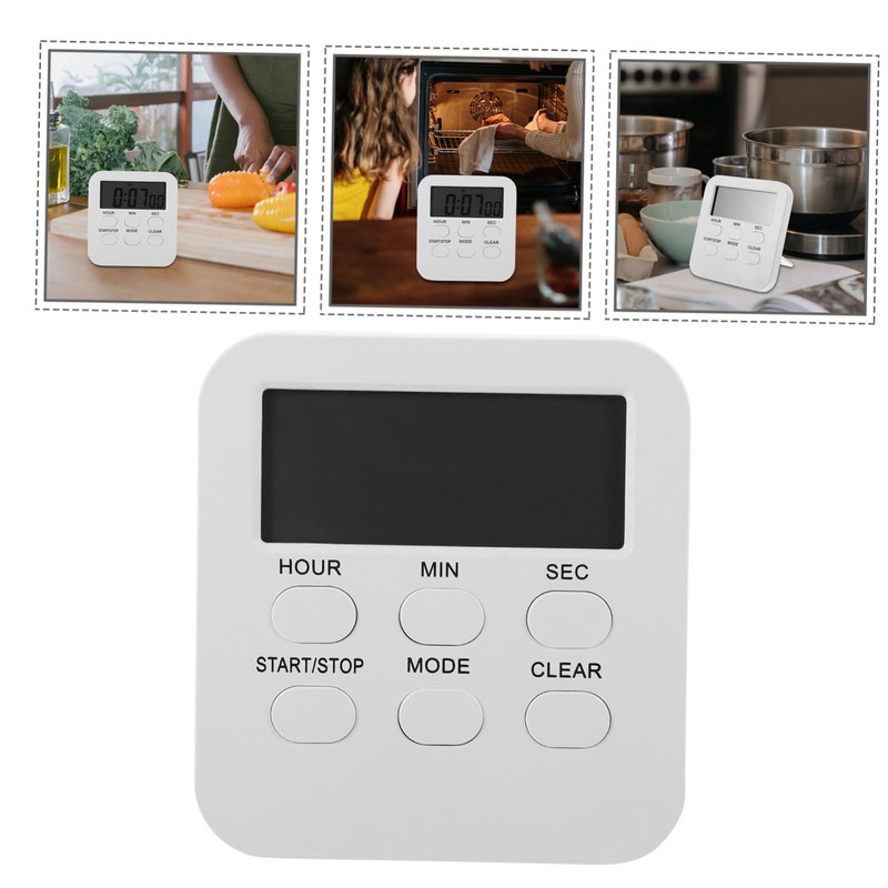 Ciieeo Digital Display Timer for Portable Silent Kitchen Timer for