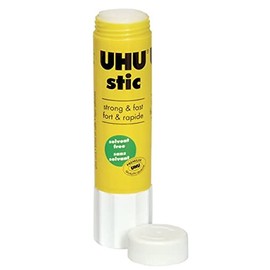 UHU Clear Glue Sticks (SAU99655), White