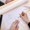 Tracing Paper Roll 17in x 25yd, White Trace Paper Pattern