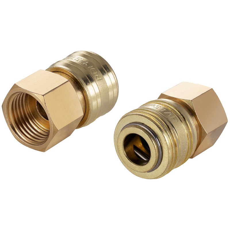 Poppstar Quick Coupling Compressed Air NW 7.2 with 1/2 Inch