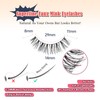 Natural Eyelashes Cat Eye Lashes 14MM Strip Lashes 3D Volume