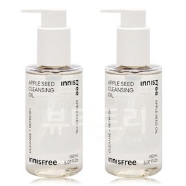 Innisfree Apple Seed Cleansing Oil 150ml + 150ml / 이니스프리 애플씨드 클렌징 오일 150ml + 150ml