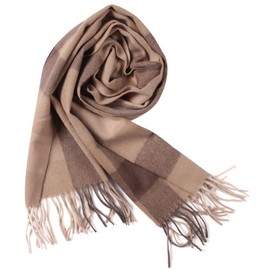 Temminc Pure Wool Scarves for men women, Warm wool blanket scarf for women, pashmina scarf for women,Soft Irish Luxury Cozy Wool Fall Winter Scarf, Women wool Cold Weather Scarf,Bufanda Lana Mujer