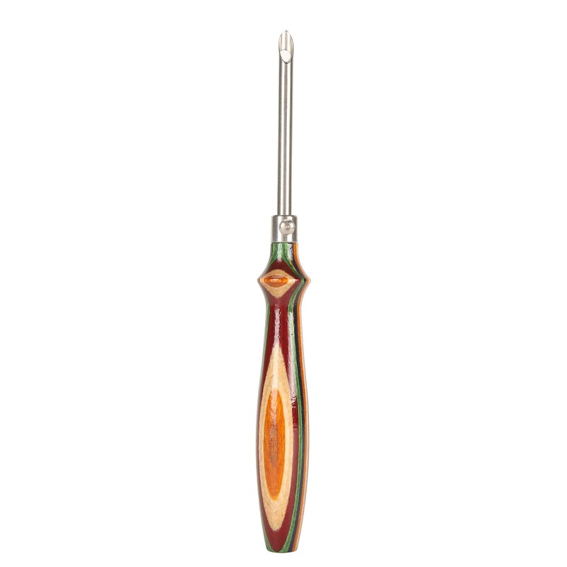 7pcs Wooden Embroidery Pen Punch Needle Set Adjustable Length DIY