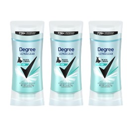 Degree Women Ultra Clear Anti-Perspirant & Deodorant, Pure Clean 2.6 oz (Pack of 3)