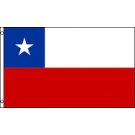 Chile Flag 2x3ft Poly